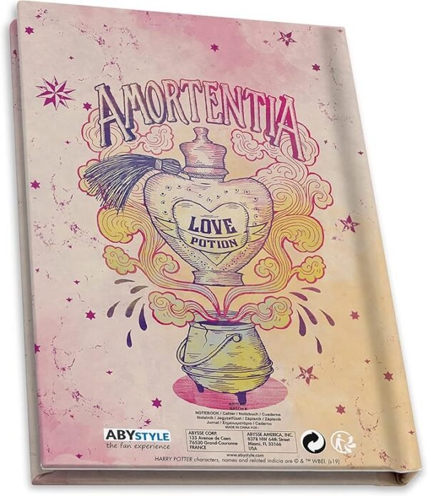 Abystyle Juego de regalo de 3 piezas con taza, llavero y cuaderno Hogwarts de Harry Potter - Imagen 5
