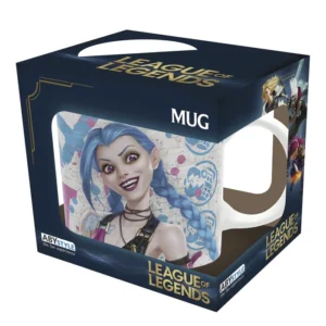 Mug cerámica League of Legends [Arcane] - Vi vs. Jinx