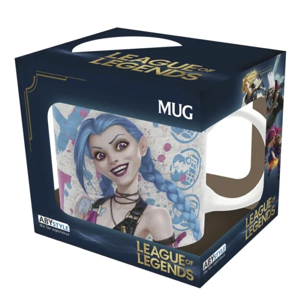 Mug cerámica League of Legends [Arcane] - Vi vs. Jinx